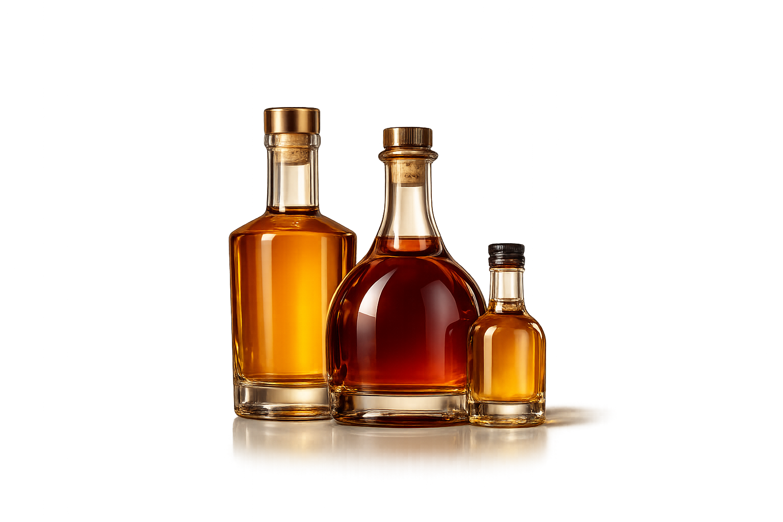 Whisky, Armagnac und Liköre